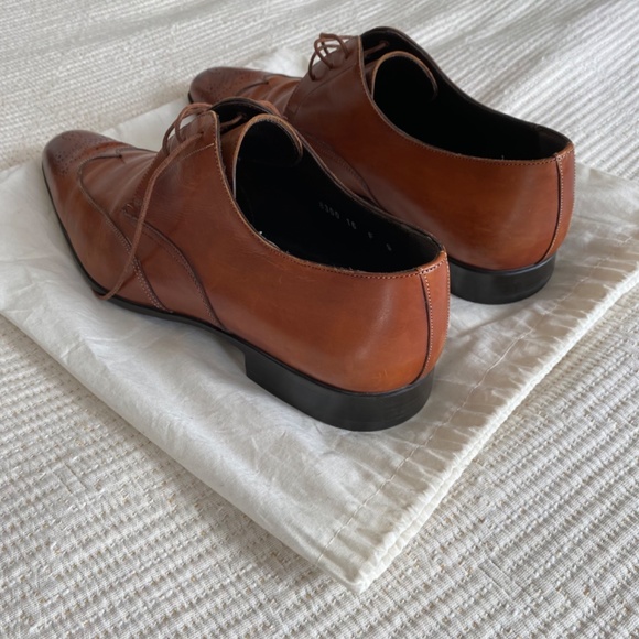 Santoni Handmade Leather Shoes 10 US